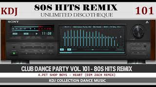 80s HITS REMIX Club Dance Party 101  KDJ 2023 [upl. by Paolo]