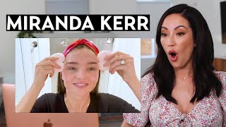 Miranda Kerrs Skincare Routine My Reaction amp Thoughts  SKINCARE [upl. by Gora]