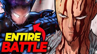 OnePunch Man COSMIC GAROU vs SAITAMA FULL FIGHT Explained [upl. by Targett38]