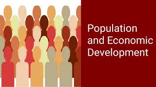 Population and Economic Development and Demographic Transition theory in Hindi [upl. by Oknuj]