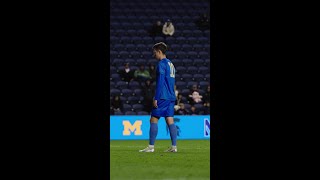 2 PK saves from Ethan Wood vs UCLA  Michigan Soccer [upl. by Standley164]