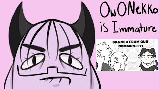 OwONekko is immature Art  Commentary [upl. by Takken301]