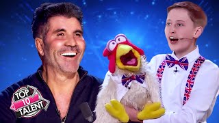 Best Ventriloquists on Got Talent [upl. by Thetis]