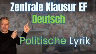 Zentrale Klausur Deutsch Lyrik Tipps und Erklärungen [upl. by Publia]