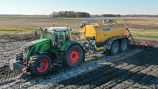 Bouwland bemesten Agriservice Odoorn  Fendt 939  Zunhammer 19500 SKE  Evers Agro [upl. by Schatz]