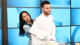 Steph amp Ayesha Curry Get Cooking in the Kitchen [upl. by Iiette]