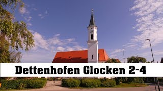 DießenDettenhofen St Martin Teilgeläut Glocken 24 [upl. by Nereids]