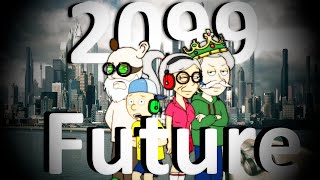 Caillou Time Travels to The Future Year 2099Grounded [upl. by Egin]