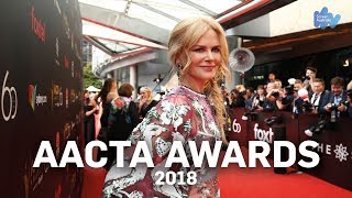 AACTA Awards – Red Carpet [upl. by Barty]