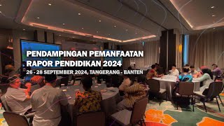 Pendampingan Pemanfaatan Rapor Pendidikan 2024  Tangerang  Banten [upl. by Hayne806]