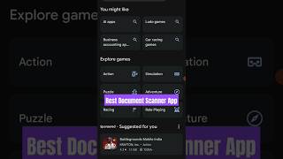 Best Document Scanner App In 2024 🔥 shorts shortvideo short [upl. by Laeira352]