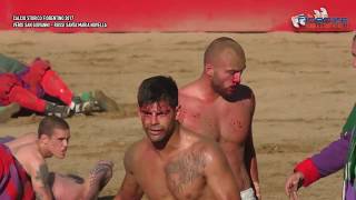 Calcio Storico Fiorentino 2017 Verdi  Rossi Riguarda le azioni della prima semifinale [upl. by Danae918]