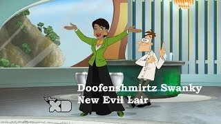 Phineas and Ferb  Doofenshmirtz Swanky New Evil Lair HDTV [upl. by Diraf836]