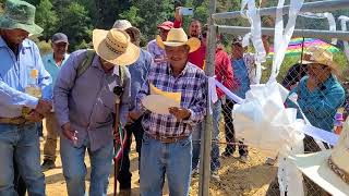 Inaguracion de Obra para el Pueblo de Tejocotes [upl. by Sialac9]