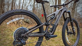 Long Travel Stumpjumper  2022 Specialized Stumpjumper EVO Comp Carbon [upl. by Enialed]