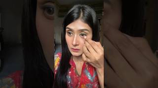 How to remove lenses easily  makeup tutorial  explorepage makeup youtubeshorts youtube lens [upl. by Hayarahs]