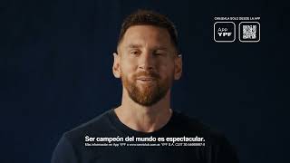 Nueva Pelota YPF Messi 3 estrellas [upl. by Valina]