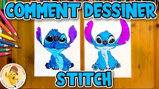 Comment Dessiner STITCH [upl. by Imim]