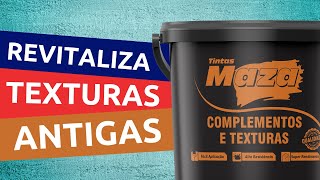 LATECRYL Revitalizador Texturas Antigas  Tintas Maza [upl. by Vonni45]