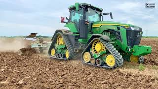 4x JOHN DEERE  JD 8RX410 JD 9620RX JD 8370RT JD 8320  Ca’ Corniani amp Genagricola [upl. by Mori]