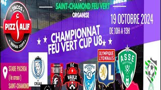 Championnat Feu Vert U8 Cup  Olympique Lyonnais vs Fc Vaulx en Velin  U8 GENERATION 2017 [upl. by Nalyk872]