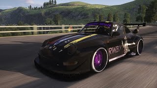 Assetto Corsa Porsche 911 993 RWBy at Misty Loch [upl. by Herc]