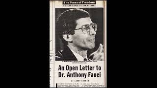 An open Letter to Fauci 1988 [upl. by Ttimme142]