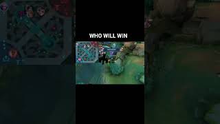 who will win this match 💀 mobilelegends mlbb shorts [upl. by Adnohsed333]