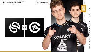 SOLARY VS GO ► LFL 2021 SUMMER SPLIT  DAY 1  WEEK 2 [upl. by Joseph]