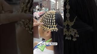 How to set Pasa hairstyling hairtutorial hairstyles hairgrowth hairtransformation [upl. by Schmitz]