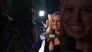 Ilia Topuria Reacting to getting the BONUSSS 👀 ufc308 [upl. by Joslyn826]