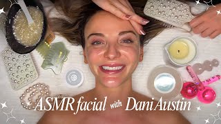 ASMR Facial Dani Austin  Slime Mask  Dermaplaning  Ice Globes  Cloud Oxygen Mask [upl. by Beaudoin]