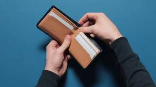 Bellroy  Hide and Seek Wallet UK  RFID Blocking Wallet  Leather Bifold Wallet [upl. by Savell]