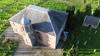 Rosskeen old parish church drone footage 2024 [upl. by Liman863]