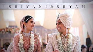 Shivani amp Shyam  Wedding Highlights  TheBafnaShahdi [upl. by Rehptsirhc]