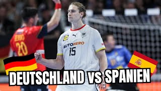 Deutschland vs Spanien Handball Länderspiel [upl. by Jessica]