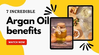 Health Benefits of Argan Oil 7 Incredible Benefits for Hair Beard Skin and More [upl. by Nerhe]