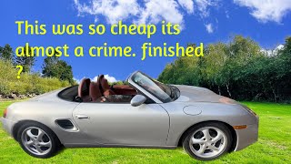 REBUILDING A CHEAP ABANDONED PORSCHE BOXSTER PART 5 [upl. by Nimrac]