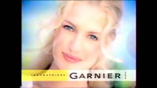 Publicité 1996 Synergie Vitamines Éclat Laboratoire Garnier La femme blonde [upl. by Eenerb]