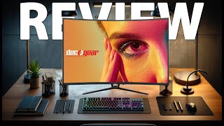 Deco Gear 39 Inch Curved Ultrawide Gaming Monitor ✅ Review [upl. by Ativak]