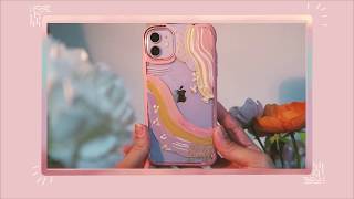 ✨painting my phone case with acrylic ✨ [upl. by Sampson]