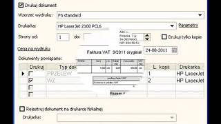 Nowa faktura sprzedaży w Subiekcie GT [upl. by Nosyerg]