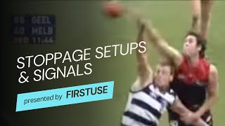 AFL Ruck Stoppage Signals [upl. by Halullat313]