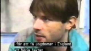 1986 11 14 Bruce Dickinson Interview Stockholm Sweden Swedish TV [upl. by Anehsat]