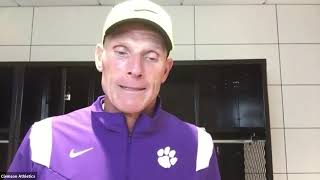 Georgia 10 Clemson 3 Brent Venables postgame [upl. by Derriey469]