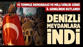 DENİZLİ MEYDANLARA İNDİ [upl. by Refeinnej828]