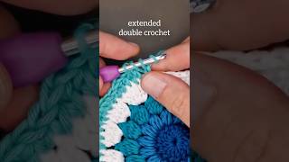 9 different crochet stitches in 60 seconds 🎉 crochet howto stitches [upl. by Charyl735]