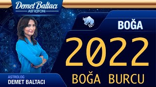 2022 Boğa Burcu 🍀 2022 Burç Yorumu Demet Baltacı astroloji [upl. by Mandeville]