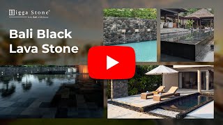 Perfect Stone of Bali Style  Bali Black Lava Stone Stone Indonesia Bigga Stone Part III [upl. by Maximo]