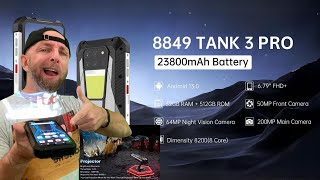 Supreme Tank 3 Pro 5G 200MP64MP50MP 23800mAh avec projector Extrêmevont ils trop loin [upl. by Tirza246]